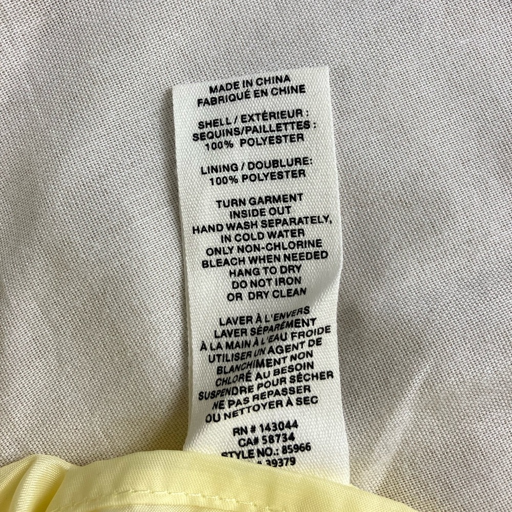 Avec Les Filles Yellow Tweed Chain Trim Set - Picture 16 of 16